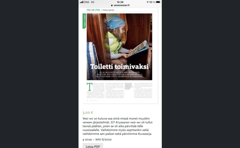 GT-kryssare Lombardini 13hv,  2016-kuva-10